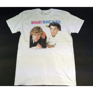 Wham!- Make It Big Official Fitted Jersey T Shirt ( Men S ) ***READY TO SHIP from Hong Kong***